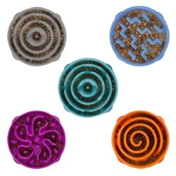 Outward Hound Fun Feeder Slo-Bowl Large/Medium Food Bowl