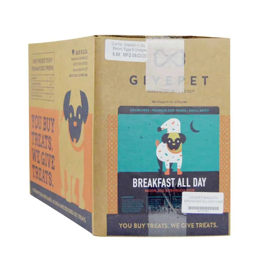 Givepet Dog Biscuits – Breakfast All Day BULK 9.5 Lb 3 Givepet Dog Biscuits – Breakfast All Day BULK 9.5 Lb