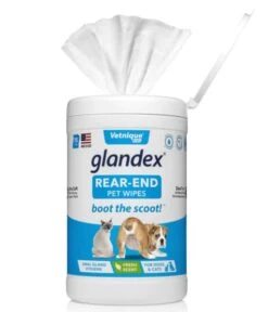 Glandex® Rear-End Pet Wipes 75 Ct