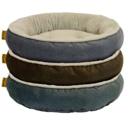 Good Dog Premium Round Tufted Pet Bed 24″