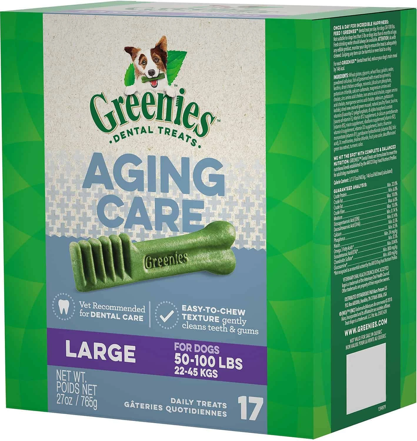 Mars Greenies® Aging Care Dental Treats For Dogs 3 Mars Greenies® Aging Care Dental Treats For Dogs