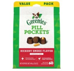 Mars Greenies Pill Pockets For Dogs Capsule Size Hickory Smoke 60 Ct