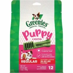 Mars GREENIES Dental Dog Treats For Puppy 6 Months+