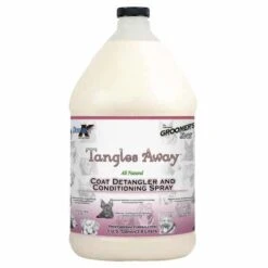 Double K Groomers Edge Tangles Away – Gallon