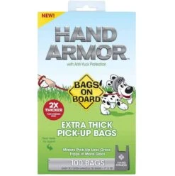 Hand Armor Bags On Board Waste Bags 100 Ct