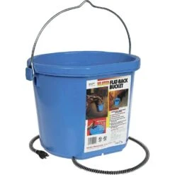 Heated Flat Back Bucket 5 Gallon