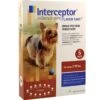 Interceptor® Oral Preventative For Dogs 2-10 Lbs 6 Pack