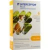 Interceptor PLUS Chewable Tablets Dogs 25.1-50 Lbs 6 Pack 2 Interceptor PLUS Chewable Tablets Dogs 25.1-50 Lbs 6 Pack -UPCO Popular Shop Interceptor Plus 25 50 lb 6 Ct