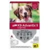 Bayer K9 Advantix II Flea, Tick & Mosquito Prevention For Large Dogs 21-55 Lbs 6 Pack