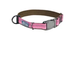 K9 Explorer® 1″ Reflective Adjustable Collar Pink