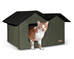K&H Heated Outdoor Kitty House Extra Wide