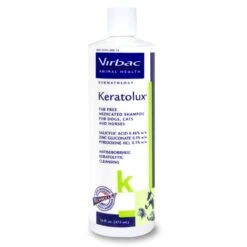 Virbac Keratolux® Medicated Shampoo For Dogs & Cats 16 Oz
