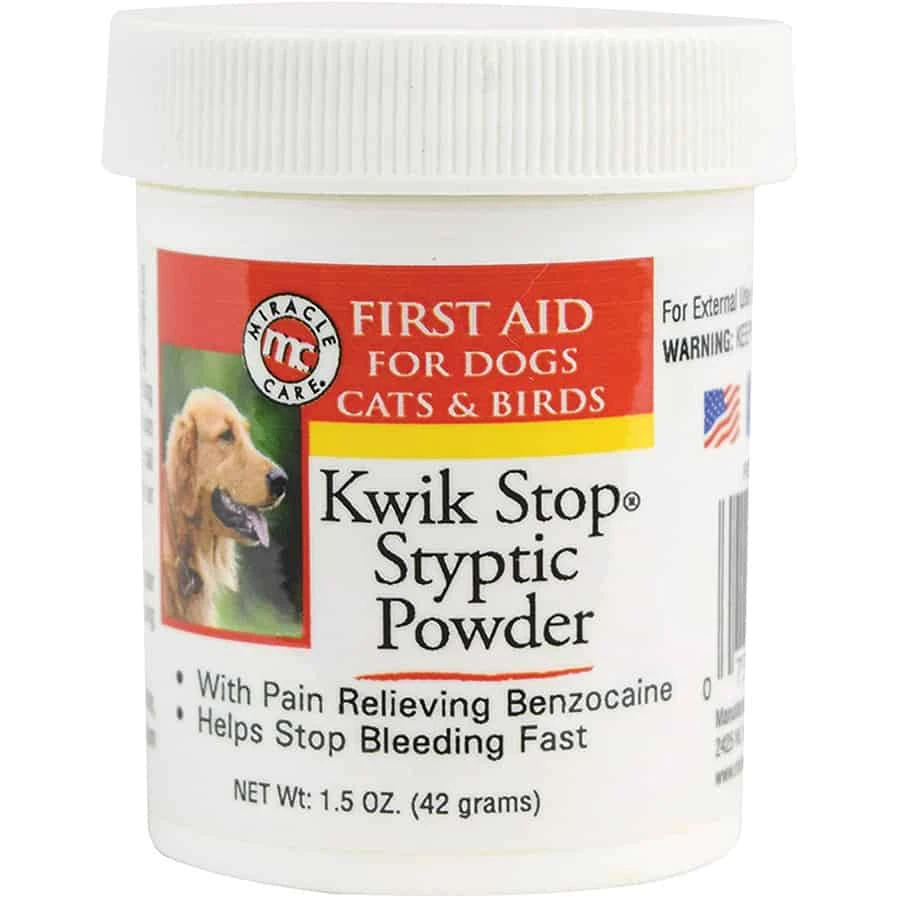 Kwik Stop Blood Stop Powder 1.5 Oz 3 Kwik Stop Blood Stop Powder 1.5 Oz