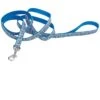 Coastal Lazer Brite® Leash (Blue Bones) -UPCO Popular Shop Lazer Brite Turquoise with Bones Leash 5 8 inch