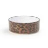 Petrageous Leopard Print Stoneware Bowl With Paw Accent 5″ -UPCO Popular Shop Leopard Stoneware Bowl 5 inch