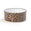 Petrageous Leopard Print Stoneware Bowl With Bone Detail 6″ 1 Petrageous Leopard Print Stoneware Bowl With Bone Detail 6″ -UPCO Popular Shop Leopard Stoneware Bowl 6 inch