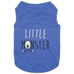 Little Monster Blue Dog T-Shirt