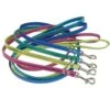 Coastal Metallic Leather Leash 1/2″ X 4′ 2 Coastal Metallic Leather Leash 1/2″ X 4′ -UPCO Popular Shop Metallic Lead 4 footWEB