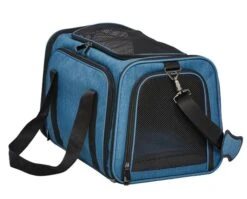 MidWest Duffy Blue Expandable Pet Carrier – Medium -UPCO Popular Shop Midwest Duffy Medium Carrier Blue LARGE 2 1