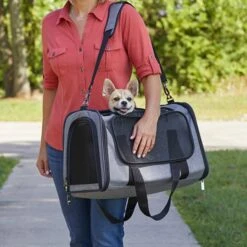 UPCO Popular Shop -UPCO Popular Shop Midwest Duffy Medium Carrier Gray LARGE 2