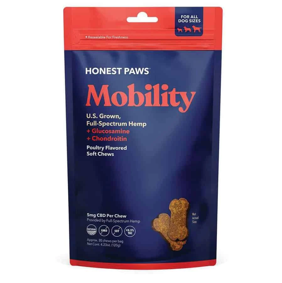 Honest Paws Mobility Hemp Soft Chews For Dogs 3 Honest Paws Mobility Hemp Soft Chews For Dogs