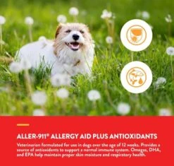 NaturVet Aller-911 Plus Antioxidants Soft Chews For Dogs 180 Ct -UPCO Popular Shop NaturVet Aller 911 Allergy Aid 70 INFO3