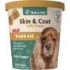 NaturVet Skin & Coat Plus Breath Aid Soft Chews 70 Ct 2 NaturVet Skin & Coat Plus Breath Aid Soft Chews 70 Ct -UPCO Popular Shop NaturVet Skin Coat Soft Chews 70 WEB