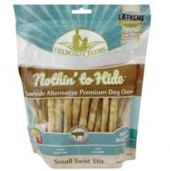 Nothin’ To Hide 5″ Small Twist Sticks Premium Dog Chews 50 Ct