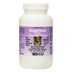 NutriVed O.F.A. Chewable Tablets For Small & Medium Dogs 60 Ct