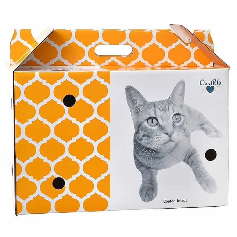 Our Pets Pet Shuttle Cardboard Carrier 3 Our Pets Pet Shuttle Cardboard Carrier