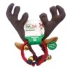 Outward Hound Christmas Reindeer Antler, Collar Combo Large -UPCO Popular Shop Outward Hound Holiday Antler Bell Collar Combo