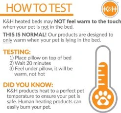 K&H Heated Plug-In Pet Bed Warmer -UPCO Popular Shop Pet Bed Warmer Small 4