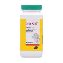 Pfizer Pet-Cal Pet-Tabs Vitamin Supplement 60 Ct
