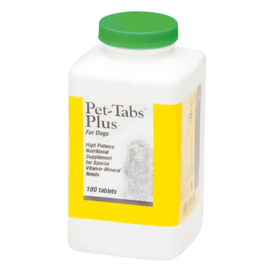 ZOETIS Pet-Tabs Plus Vitamin Supplement 180 Ct 3 ZOETIS Pet-Tabs Plus Vitamin Supplement 180 Ct