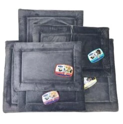 Petmate SnooZZy Low Bumper Gray Kennel Mat