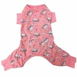Fashion Pet Pink Unicorn Dog Pajamas