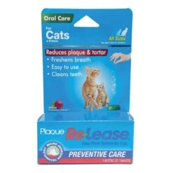 Plaque Re-Lease Easy Pinch Tablets For Cats 31 Ct