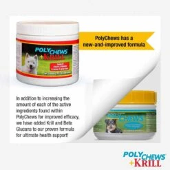 PolyChews +Krill 120 Ct -UPCO Popular Shop Polychews Info 2