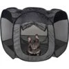 FurHaven Pop-Up Pet Playpen Large -UPCO Popular Shop Pop Up Playpen Drk Gray WEB