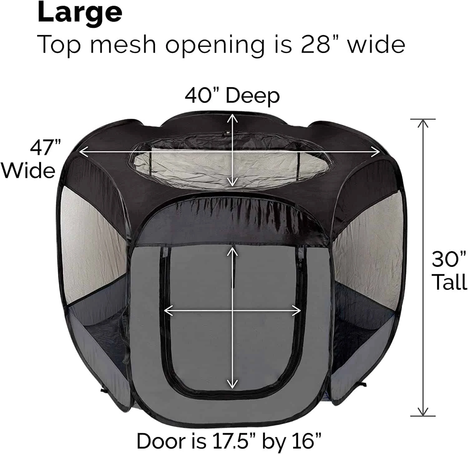 FurHaven Pop-Up Pet Playpen Large 4 FurHaven Pop-Up Pet Playpen Large - Image 2
