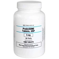 Prednisone Tablets 5 Mg 1000 Ct