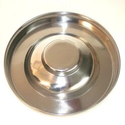 Stainless Steel Puppy Food Pan 15″