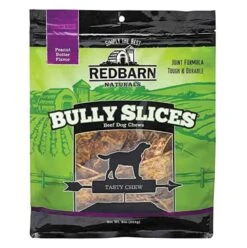 RedBarn Bully Slices Peanut Butter Flavor 9 Oz