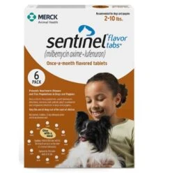 Sentinel® Flavor Tabs® For Dogs 2-10 Lbs 6 Pack