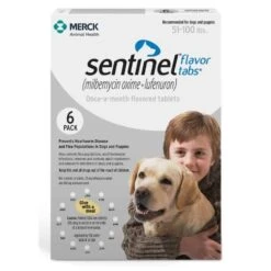 Sentinel® Flavor Tabs® For Dogs 51-100 Lbs 6 Pack