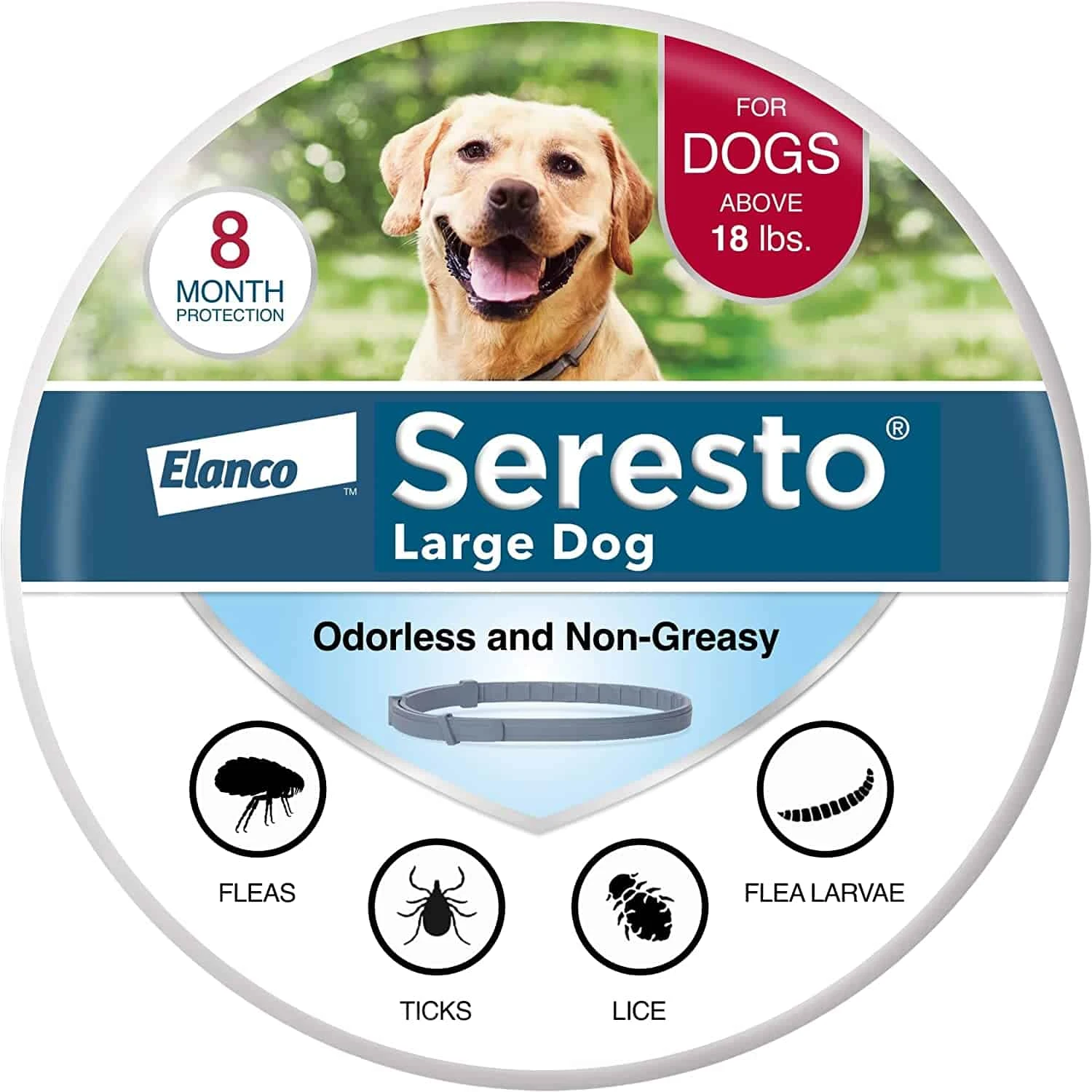 Seresto Flea & Tick Collar For Large Dog 8 Month Protection 3 Seresto Flea & Tick Collar For Large Dog 8 Month Protection