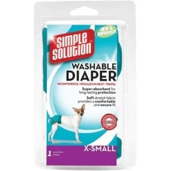 Simple Solution Reusable Dog Diapers X-Small