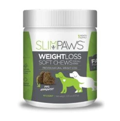 SlimPaws Weight Loss Soft Chews For Dogs 60 Ct