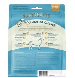 Missing Link Smartmouth Dental Chews SM-MED 28 Ct -UPCO Popular Shop Smartmouth Dental Chews BACK 1