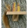 Simple Wooden Squirrel Feeder -UPCO Popular Shop Squirrel Feeder Ear Corn Seed